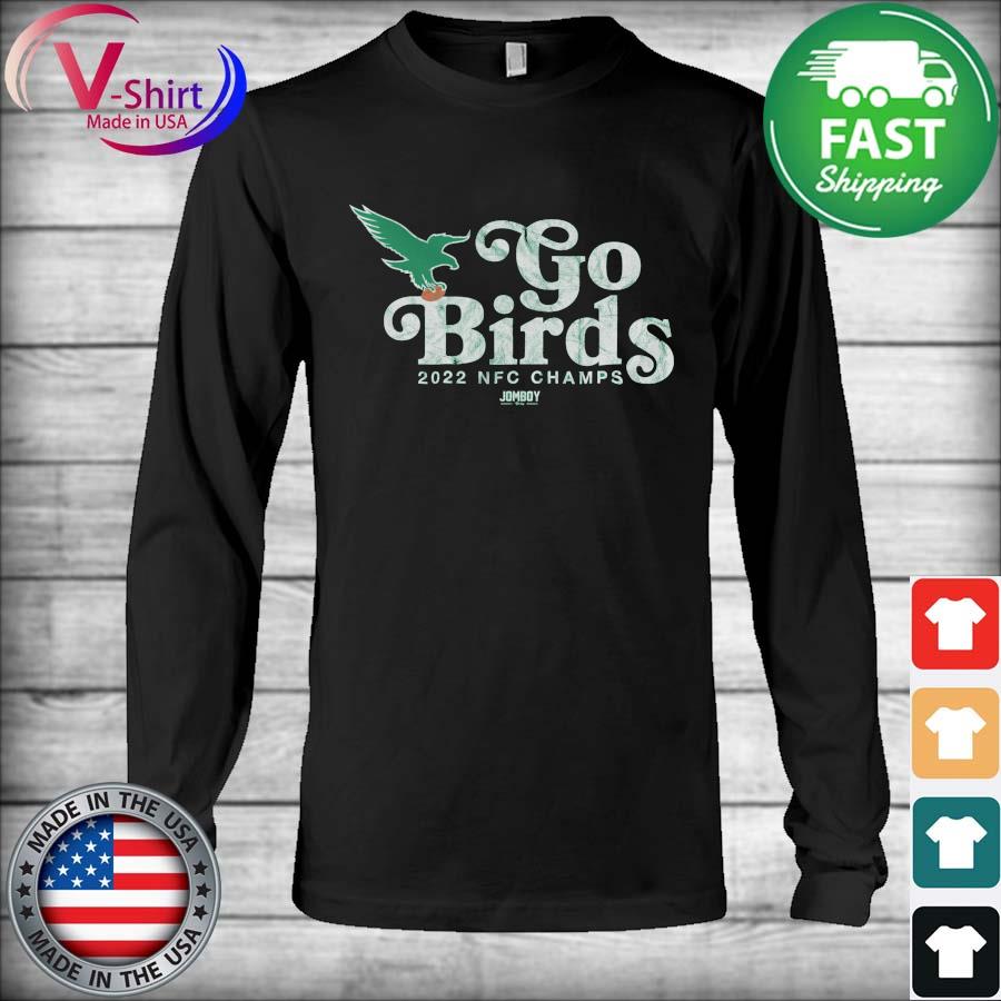 Philadelphia Eagles Go Birds 2022 Nfc Champs T-shirt