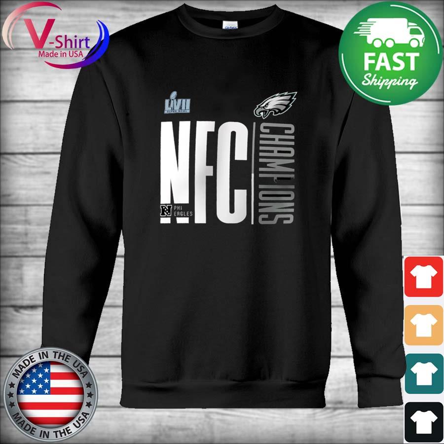 Philadelphia eagles nike 2022 nfc champions shirt, hoodie, sweater, long  sleeve and tank top