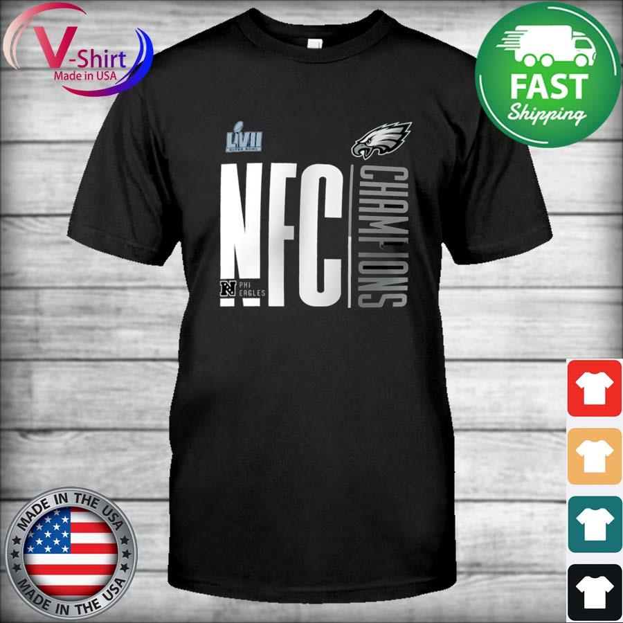 Top Nike Philadelphia Eagles 2023 NFC Champions Shirt, hoodie