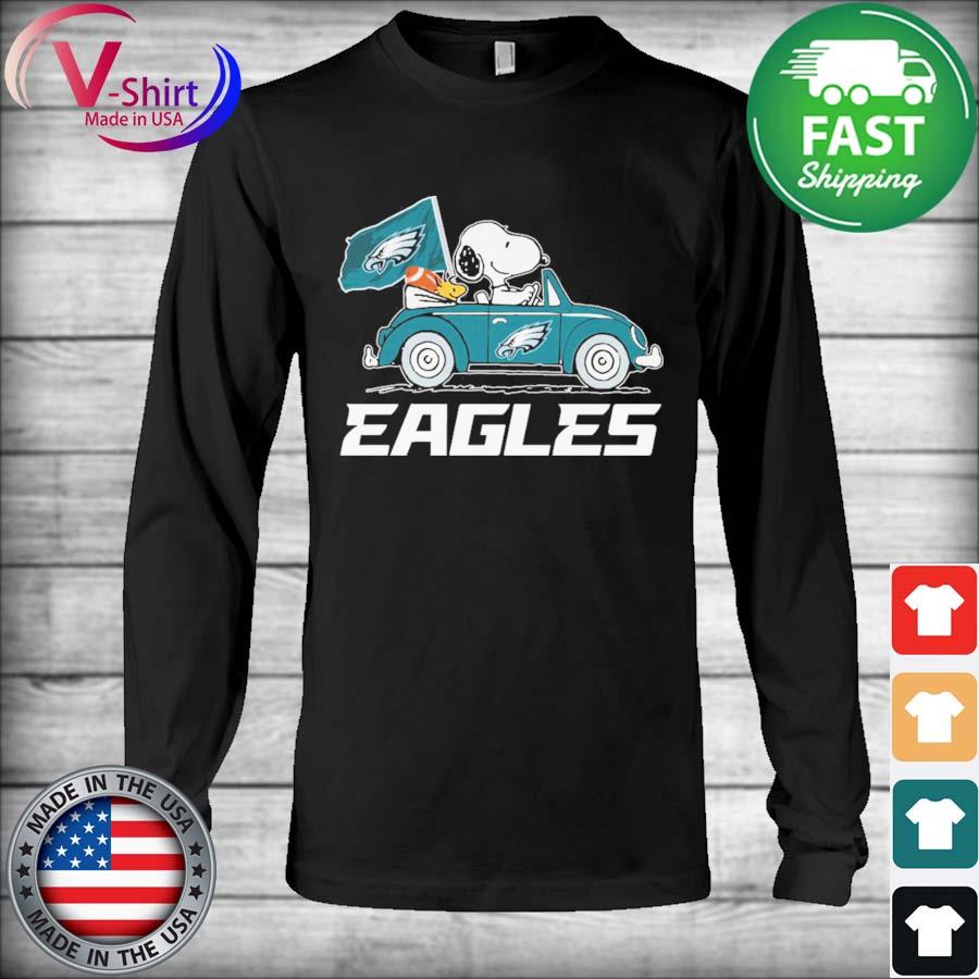 2023 Philadelphia Eagles Snoopy And Woodstock Drive Car It's A