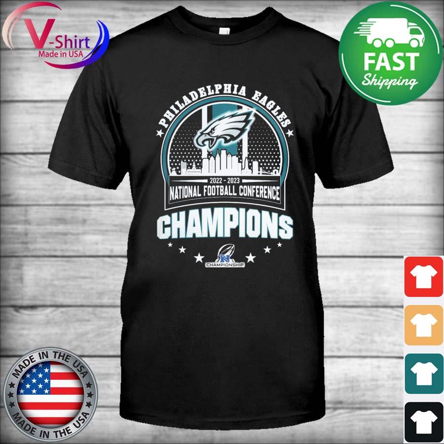 Philadelphia Eagles City 2022-2023 National Football Conference Champions shirt