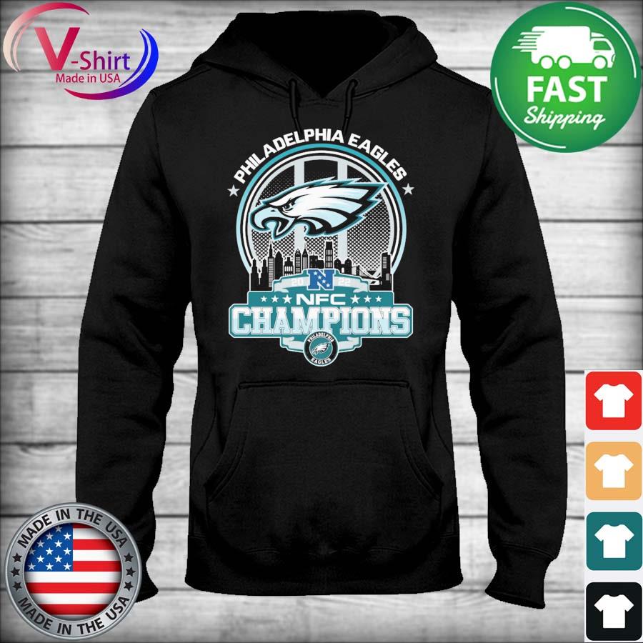 Philadelphia eagles 2022-2023 nfc champions shirt, hoodie, sweater