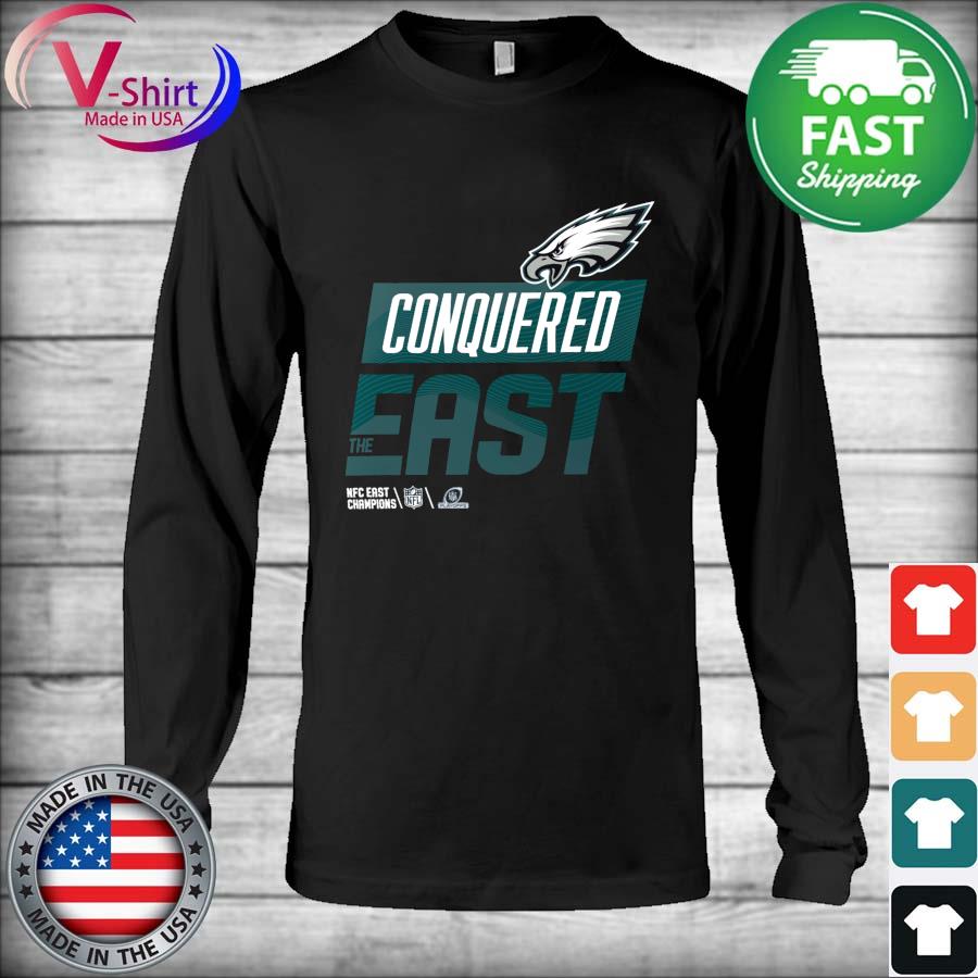 Philadelphia Eagles Conquered East the NFC East Champions Nike shirt,  hoodie, sweater, long sleeve and tank top