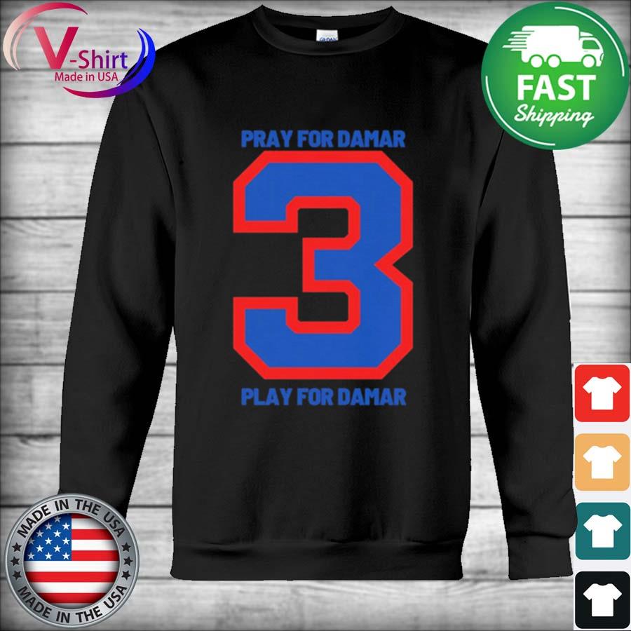 Damar Hamlin Vintage 90s Style Sweatshirt, Pray For Damar Hamlin