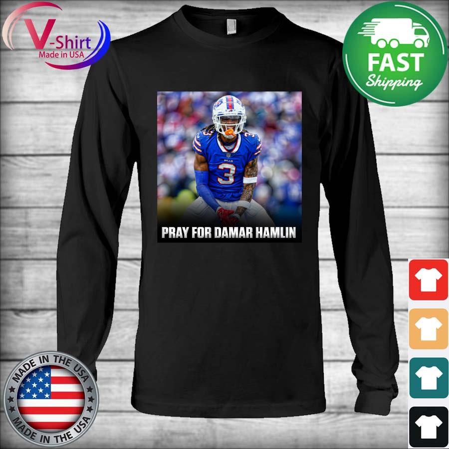 3 Hamlin Jersey Pray For Shirt, hoodie, sweater, long sleeve and