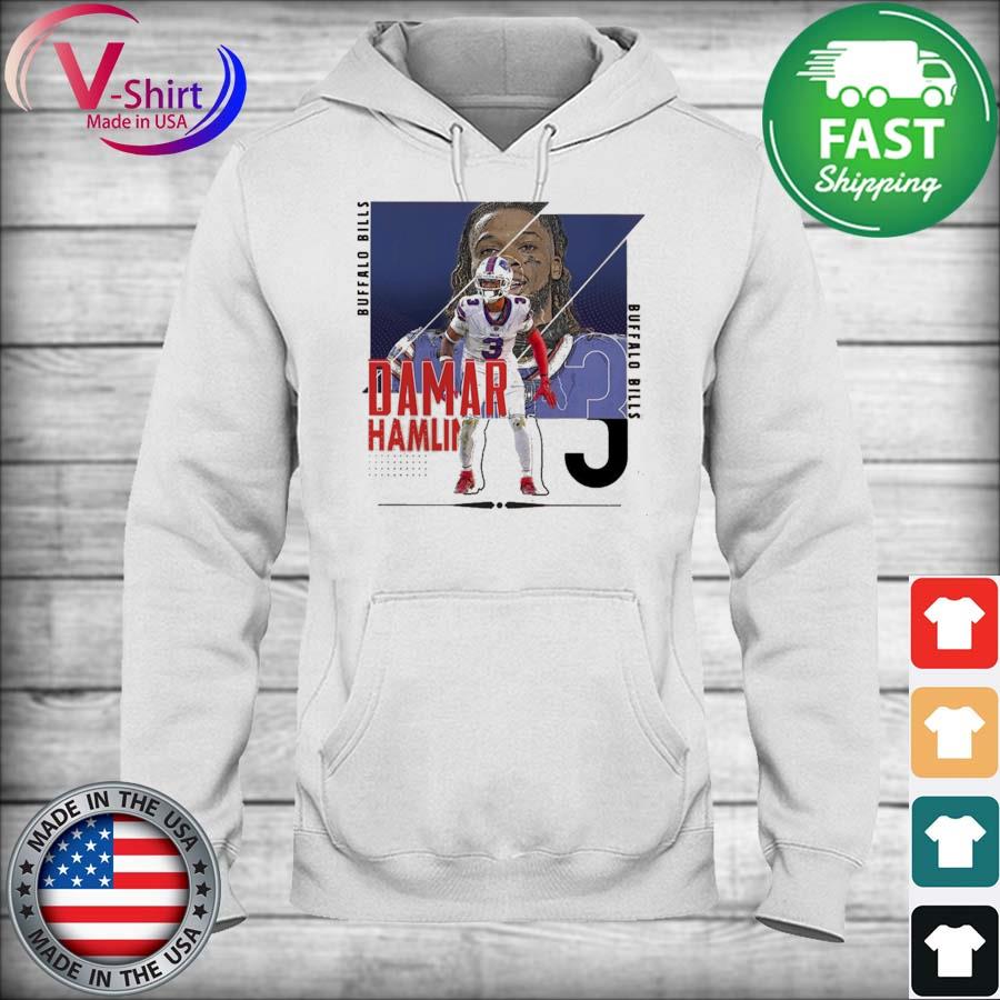 Damar Hamlin love for 3 pray for Damar Hamlin t-shirt, hoodie