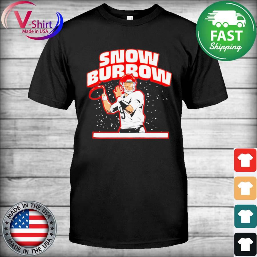 Snow Burrow Joe Burrow Cincinnati Bengals shirt