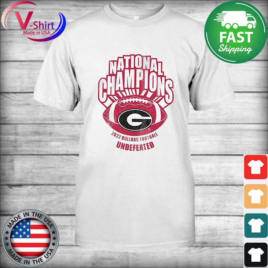 Georgia Bulldogs Football National Champions Back to Back 2022-2023 Shirt