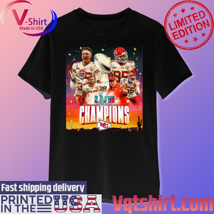 FREE shipping Kansas City Chiefs Super Bowl LVII 2023 Champions shirt,  Unisex tee, hoodie, sweater, v-neck and tank top