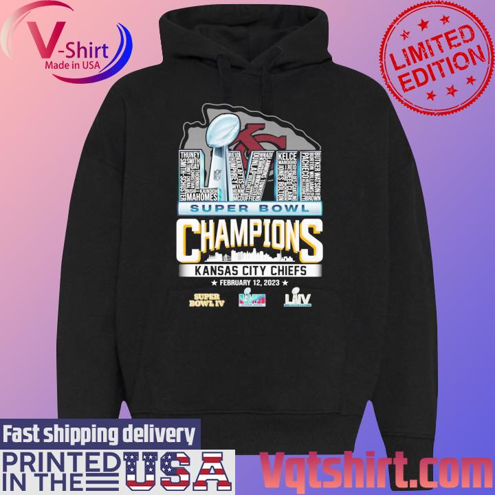 Kansas City Chiefs 3x Super Bowl Champions 2023 shirt, hoodie, sweatshirt  and tank top