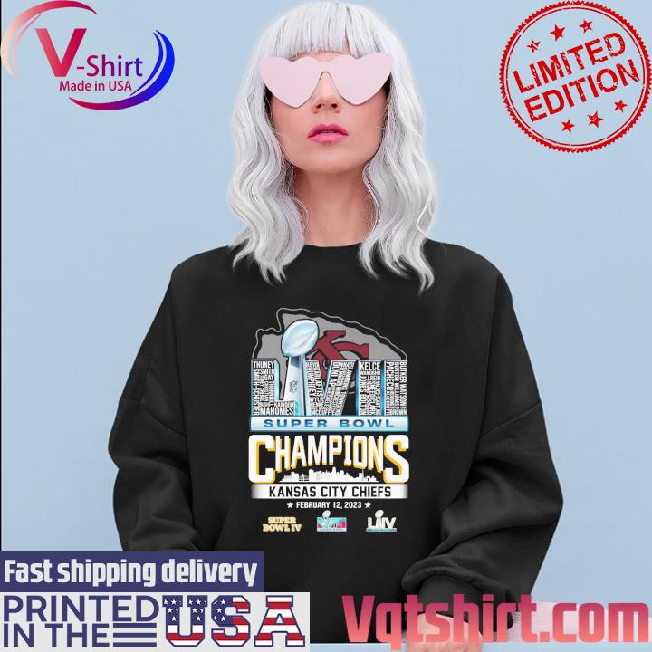 3x Super Bowl Champions Kansas City Chiefs 2023 shirt, hoodie, sweater,  long sleeve and tank top