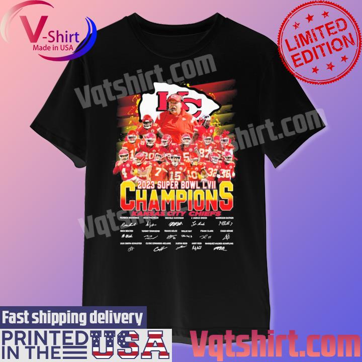 Kansas City Chiefs 2023 Super Bowl LVII Champions All Over Print