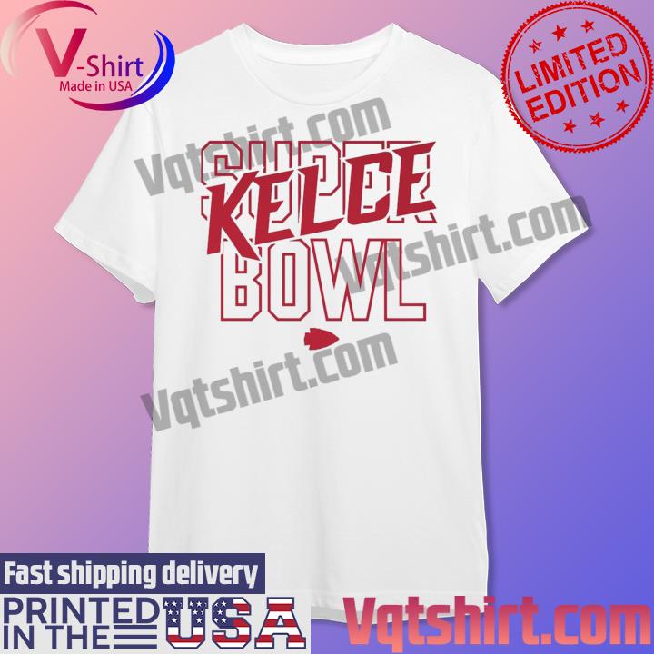 2023 Super Bowl LVII Travis Kelce KC Chiefs shirt