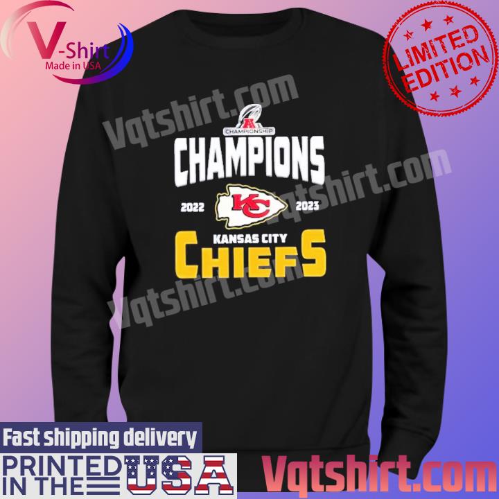 Kansas City Chiefs 2022-2023 Super Bowl Championship T-Shirt