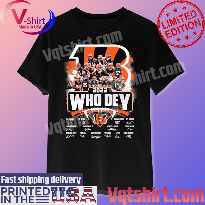 Cincinnati Bengals who dey 2023 shirt, hoodie, sweater, long