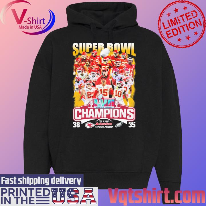 KC Chiefs Super Bowl LVII Champions 2023 State Farm Stadium T-Shirt,  hoodie, sweater, long sleeve and tank top