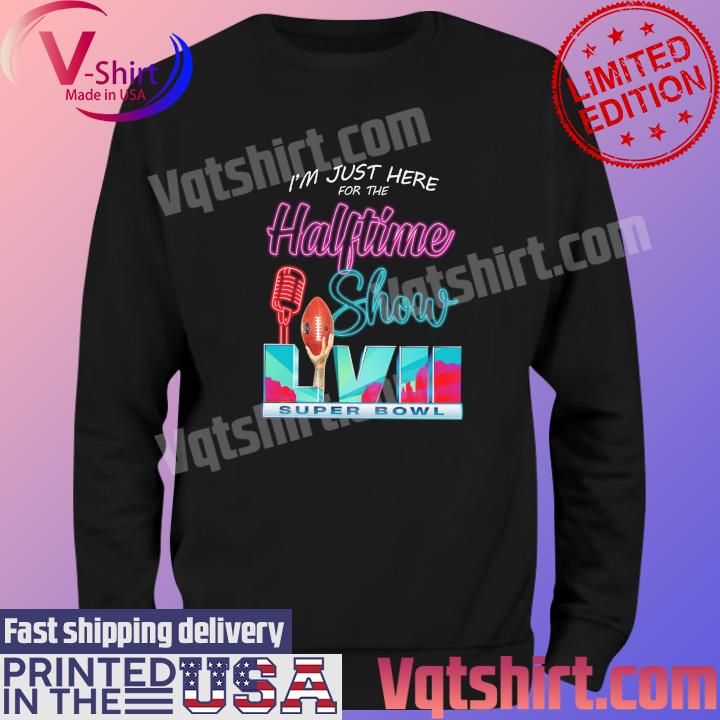 Supper Bowl 2023 I'm Here For Halftime Show Rihanna Shirt ⋆ Vuccie