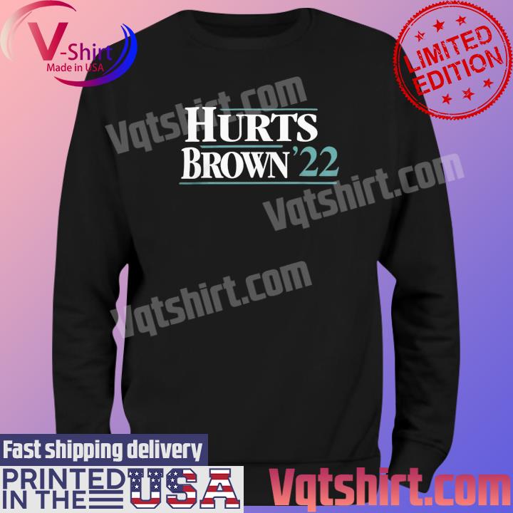 Oficial Jalen Hurts Shop Eagles Jalen Hurts Brown '22 shirt, hoodie,  sweater, long sleeve and tank top