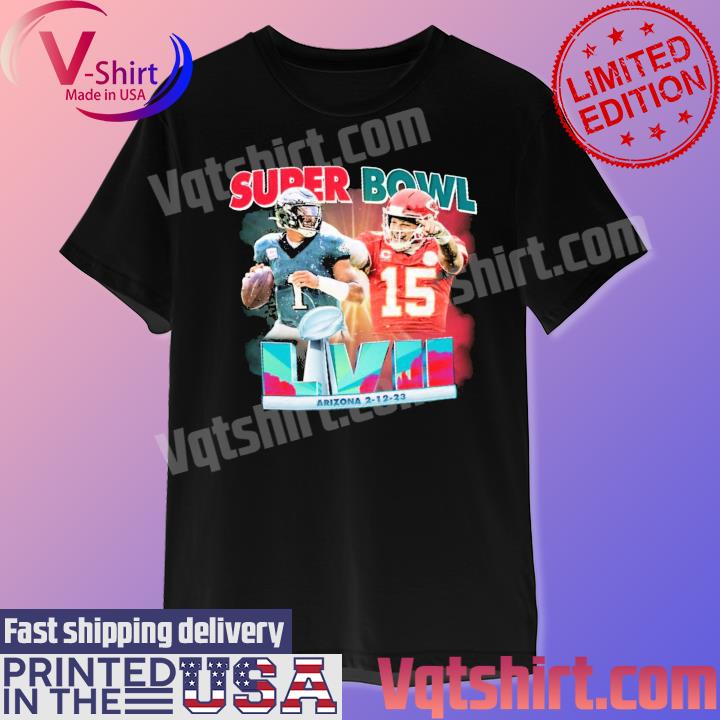 Super bowl 2023 Patrick Mahomes Jalen Hurts shirt, hoodie, sweater, long  sleeve and tank top