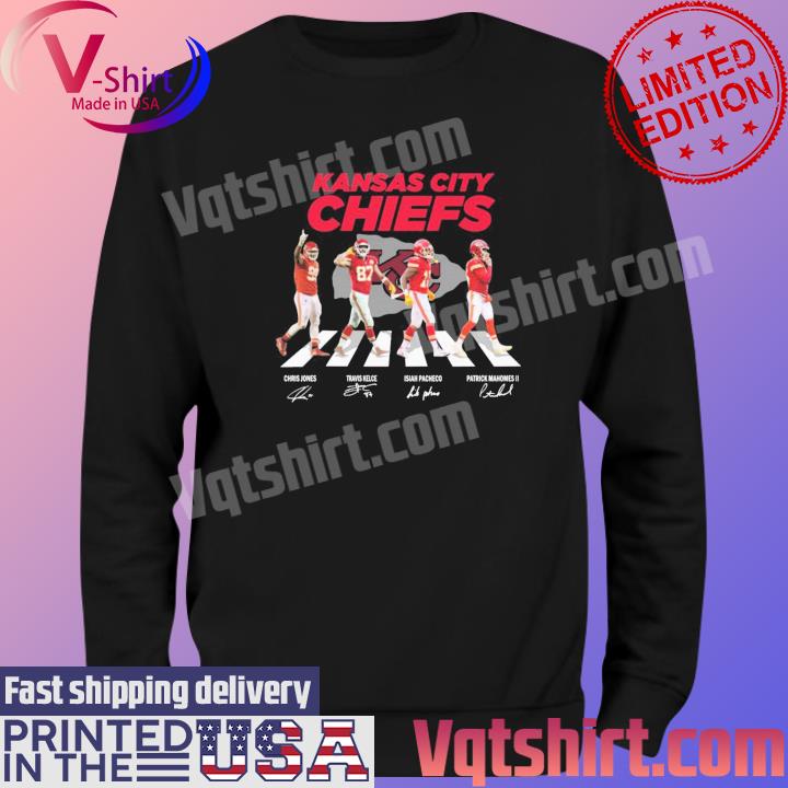 Kansas City Chiefs Jones Kelce Mahomes And Pacheco Shirt, hoodie, sweater,  long sleeve and tank top