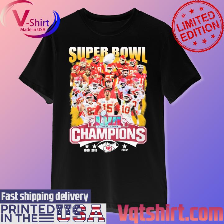 Kansas City Chiefs Super Bowl Champion 1969 2019 2022 3X Champs Diamond Ring  shirt, hoodie, sweater, long sleeve and tank top