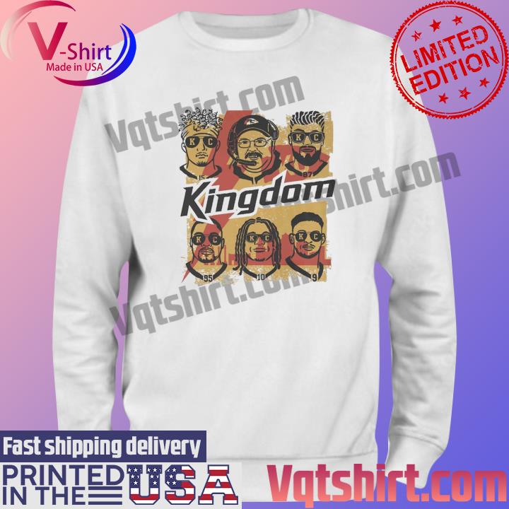 Travis Kelce Patrick Mahomes Chris Jones Kingdom Long Sleeve Shirt