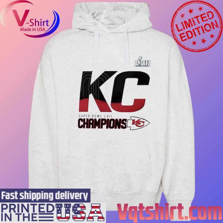 HOT KC Chiefs Kansas City Chiefs Super Bowl LVII 2023 Champions Pullover  Hoodie