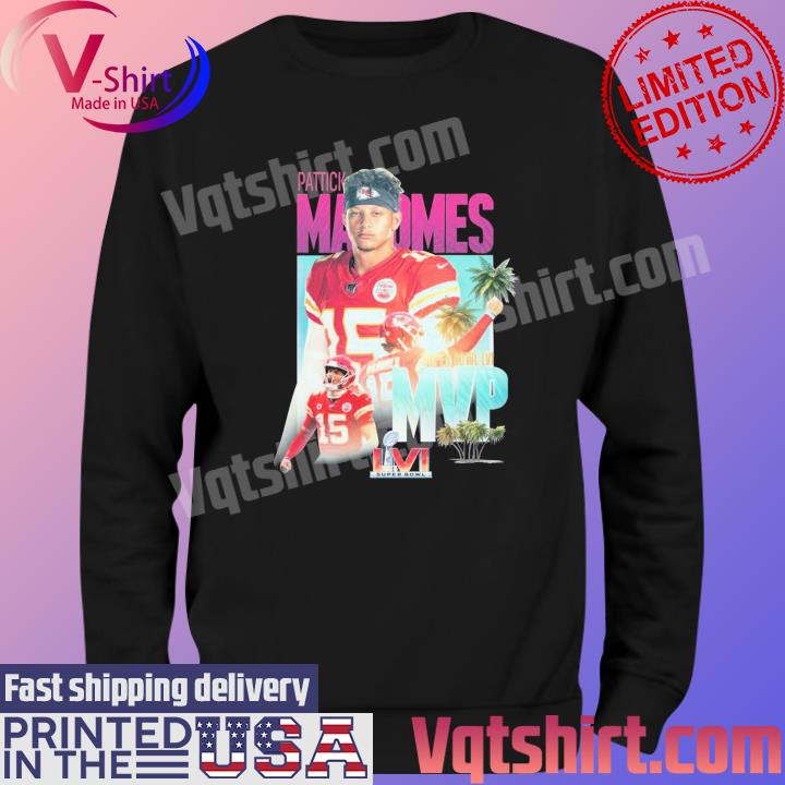 Patrick Mahomes Black Kansas City Chiefs Super Bowl Lvii Mvp T-shirt,Sweater,  Hoodie, And Long Sleeved, Ladies, Tank Top