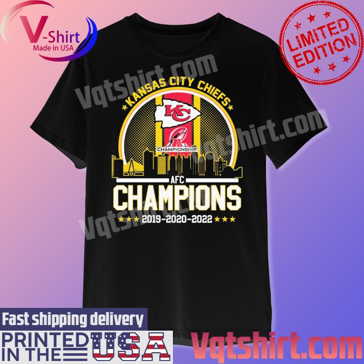 Kansas City Chiefs 2019 AFC Champions t-shirts - ReviewsTees