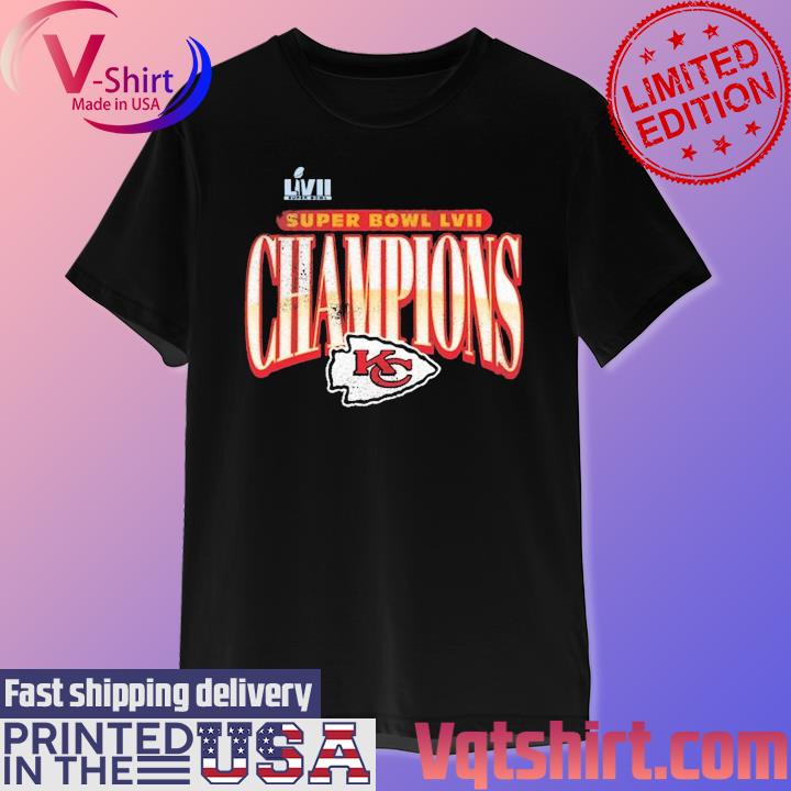 Official Kansas City Chiefs Super Bowl LVII Champions Big & Tall Raglan T- Shirt, hoodie, sweater, long sleeve and tank top