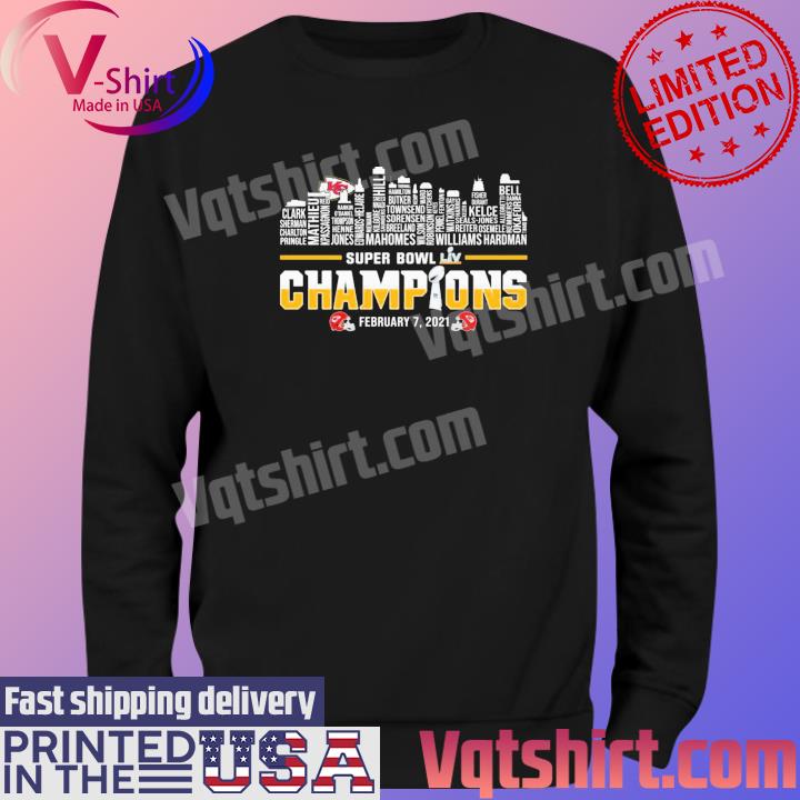 Super bowl 2021 Kansas city Chiefs shirt Chiefs super bowl 2021 champions  shirt, hoodie, sweater, long sleeve and tank top