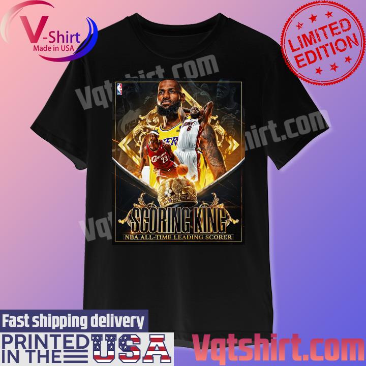 Lebron James Scoring King NBA all-time leading scorer shirt