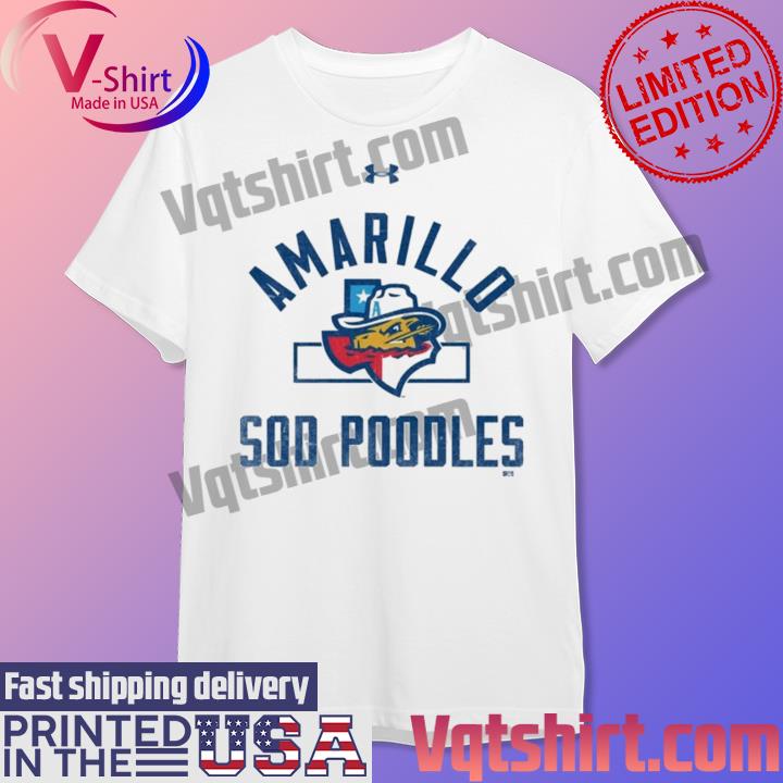 MiLB Store Amarillo Sod Poodles Under Armor Red Game All Day shirt