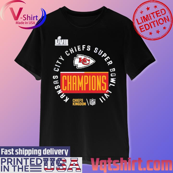 Official Kansas city Chiefs nike super bowl lvii champions locker room  trophy collection 2023 shirt, hoodie, sweater, long sleeve and tank top