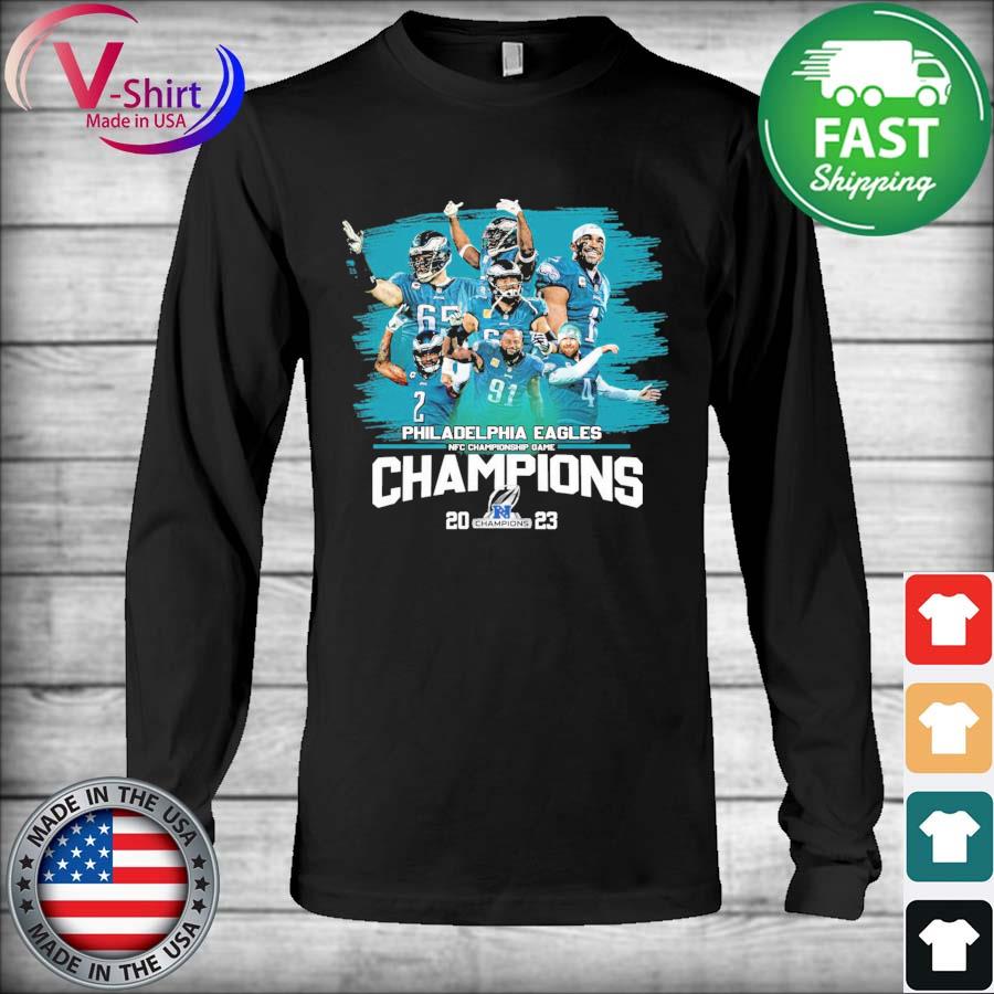 Philadelphia Eagles 2022 2023 NFC Championship Champions Shirt