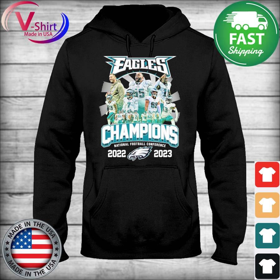 Philadelphia eagles 2023 NFC conference champions t-shirt, hoodie, sweater,  long sleeve and tank top