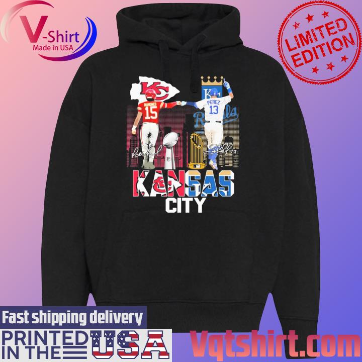 Official Patrick Mahomes and Salvador Pérez Kansas City signatures shirt,  hoodie, sweater, long sleeve and tank top