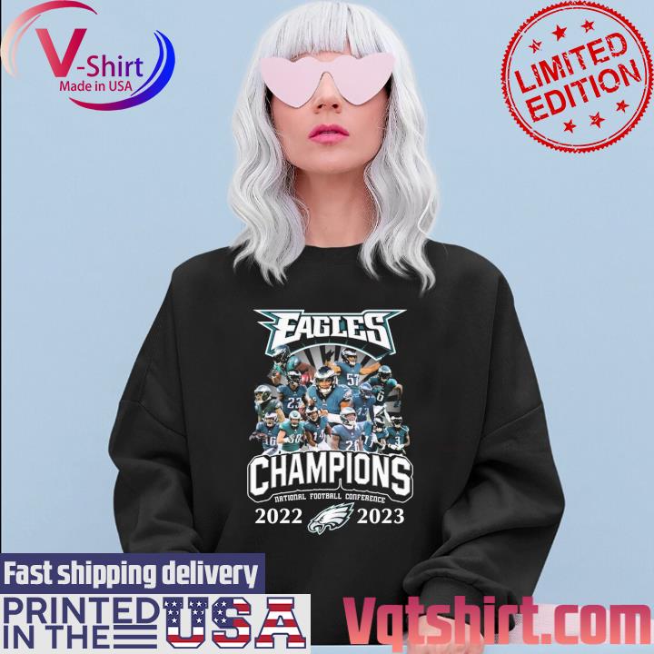 Conference champions philadelphia eagles 2023 shirt, hoodie, sweater, long  sleeve and tank top