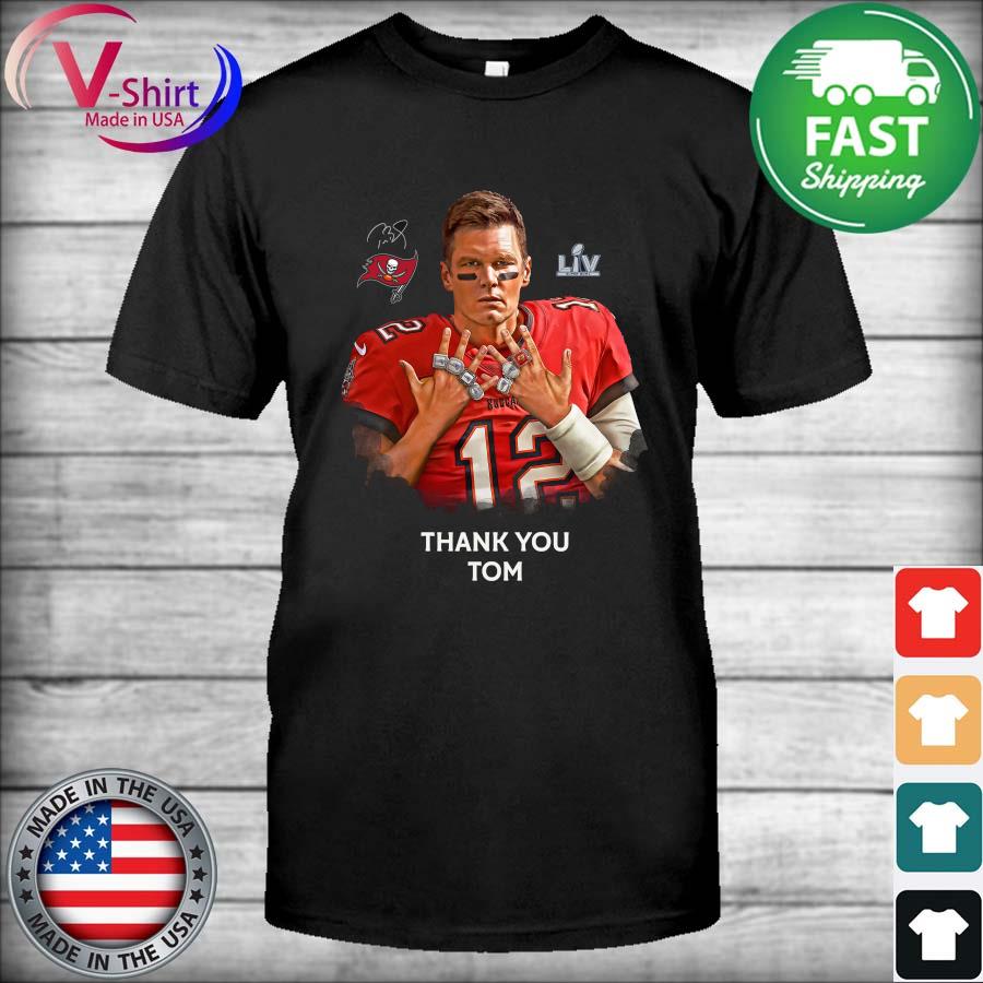 Thank You Tom, Tom Brady Tampa Bay Buccaneers 2023 shirt - Store T-shirt  Shopping Online