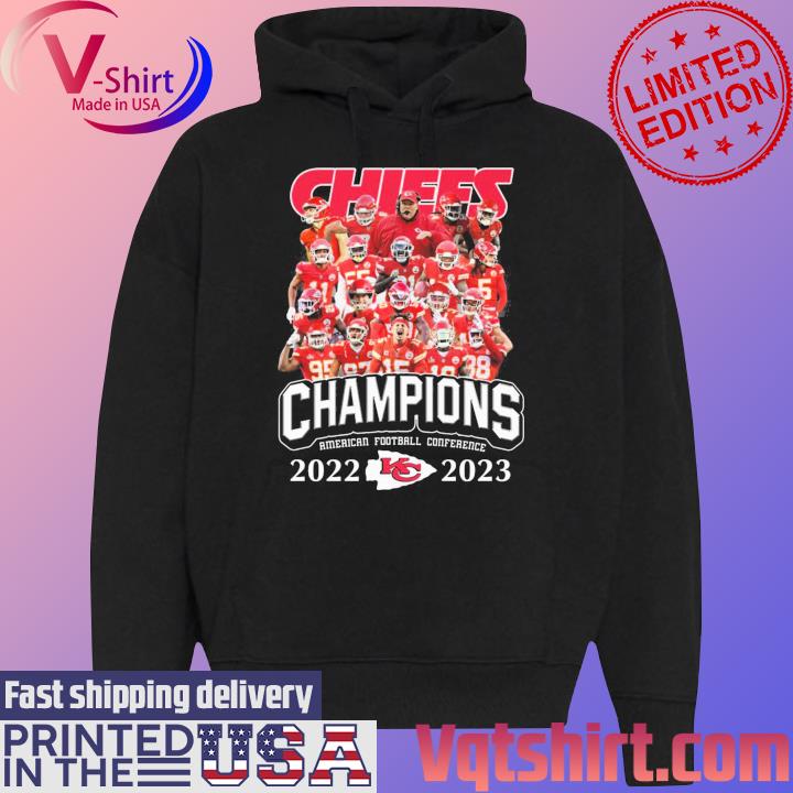 The Chiefs 2022-2023 American Football Conference Champions shirt, hoodie,  sweater, long sleeve and tank top