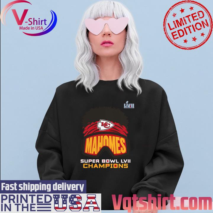 Patrick Mahomes Kansas City Chiefs Super Bowl Lvii Champions Player Graphic  T-shirt,Sweater, Hoodie, And Long Sleeved, Ladies, Tank Top