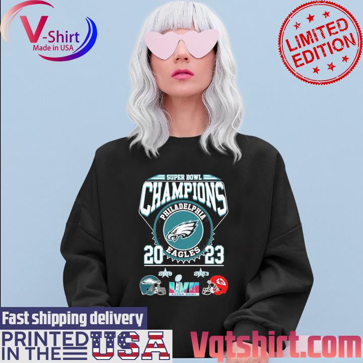 Chiefs vs Eagles super bowl champions 2023 shirt, hoodie, sweater