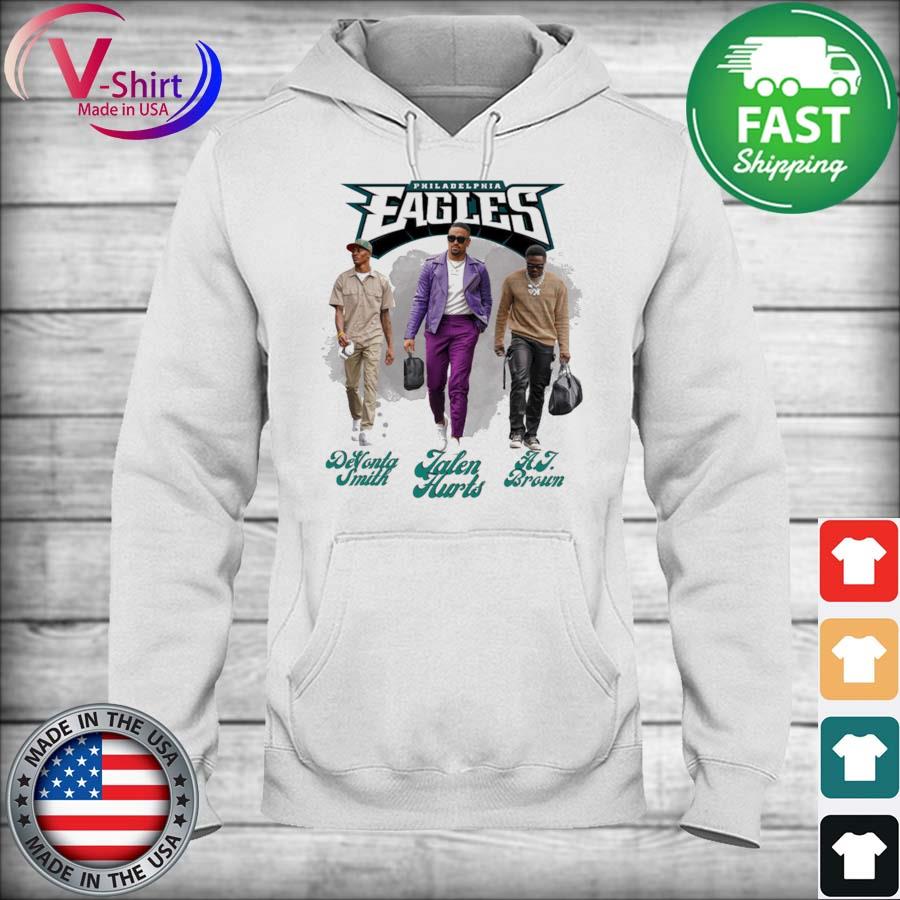 Jalen Hurts And Devonta Smith Philadelphia Eagles Football Shirt, hoodie,  sweater, long sleeve and tank top