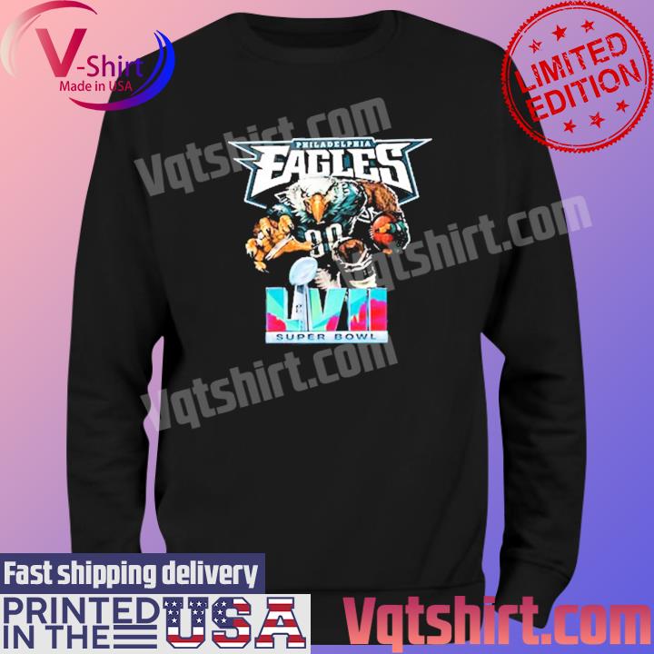 Philadelphia eagles is champion of super bowl lvii congratulations winner  2023 shirt, hoodie, sweater, long sleeve and tank top