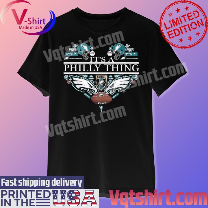 Philadelphia Eagles It's a Philly thing logo heart shirt