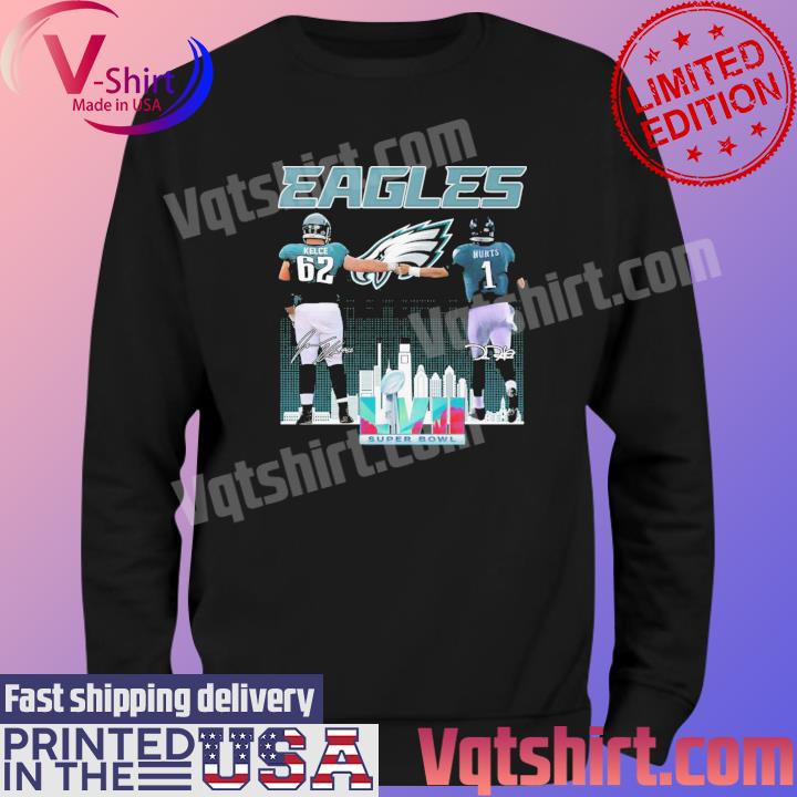 Philadelphia eagles jason kelce jalen hurts and haason redd signatures  Christmas new 2022 sweater, hoodie, sweater, long sleeve and tank top