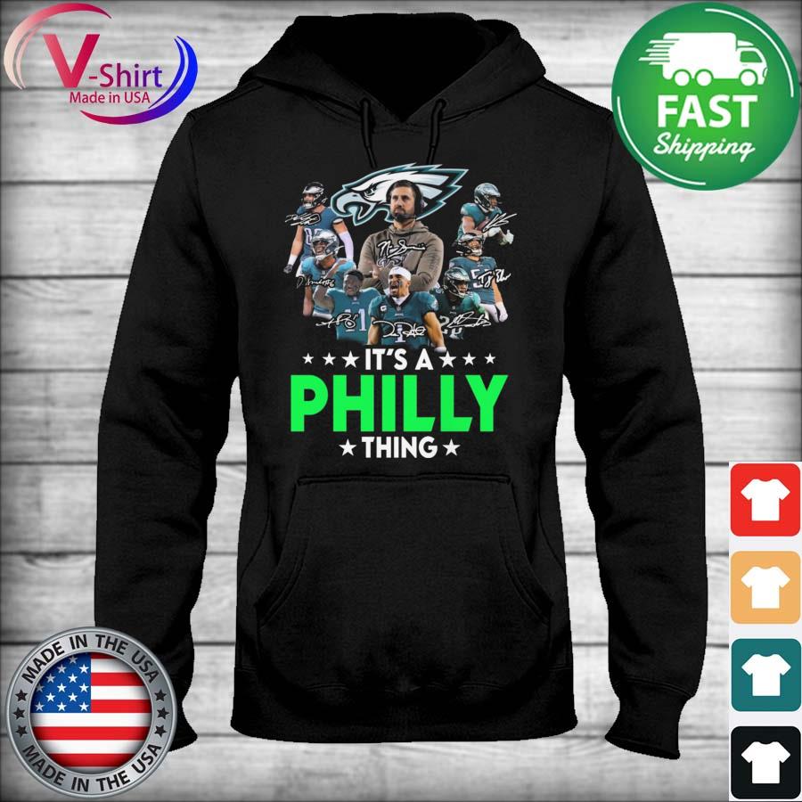 Hot philadelphia eagles team it's a philly thing signatures T