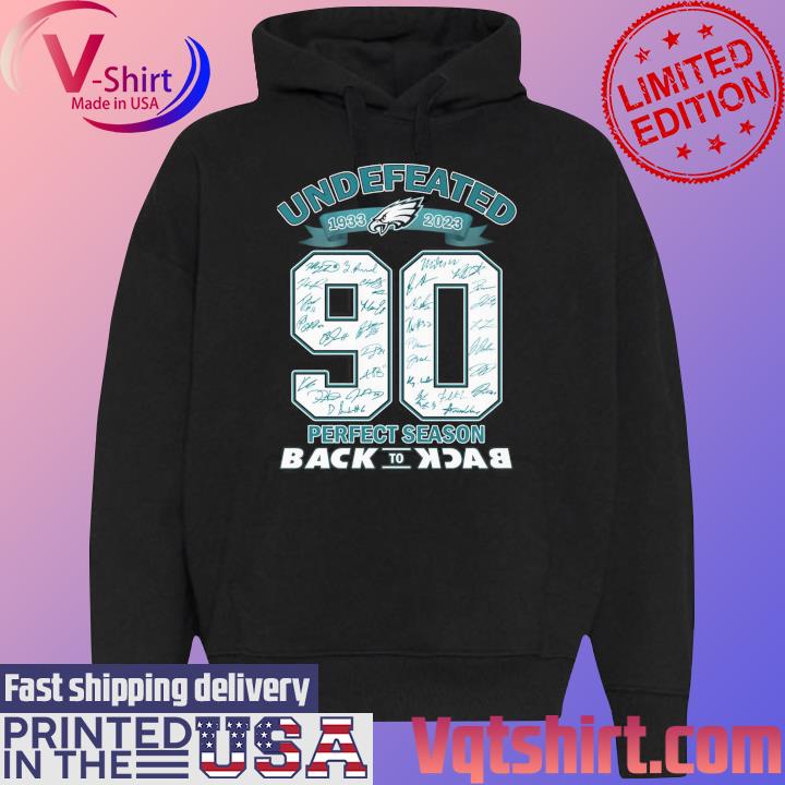 Undefeated Est 1933 Philadelphia Eagles Signatures Shirt, hoodie, sweater,  long sleeve and tank top