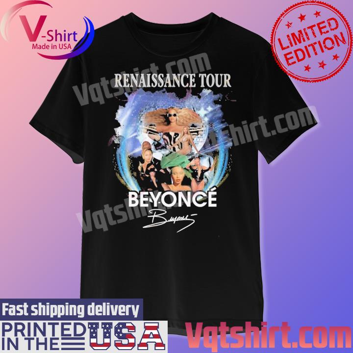 Renaissance Tour Beyonce signatures shirt