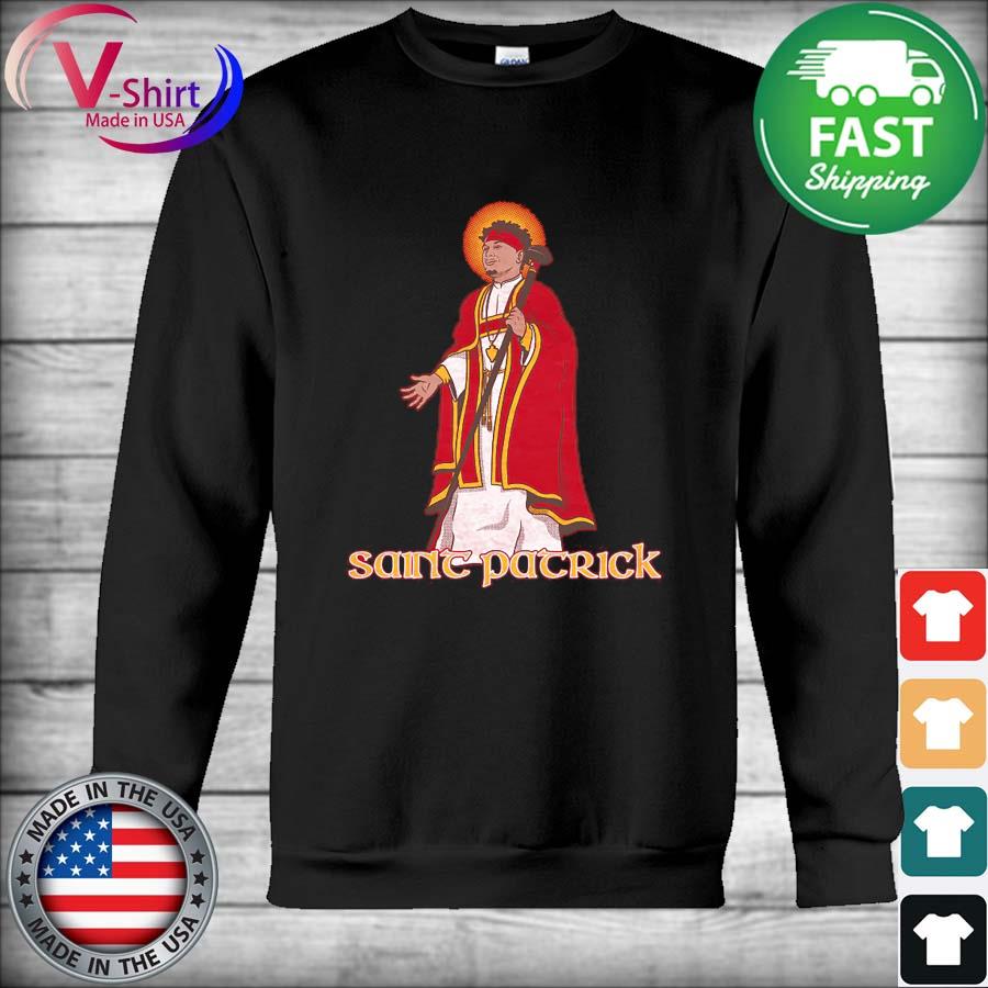 Patrick Mahomes St. Patrick Of Kansas City Shirt, hoodie, sweater, long  sleeve and tank top